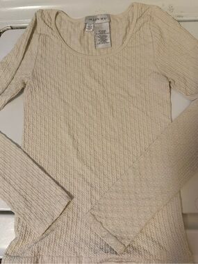Jason Wu cream ivory small stretch top EUC